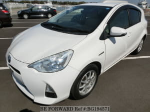 Used 2012 TOYOTA AQUA BG194571 for Sale