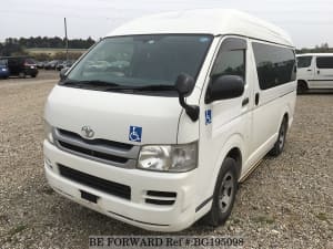 Used 2009 TOYOTA HIACE VAN BG195098 for Sale