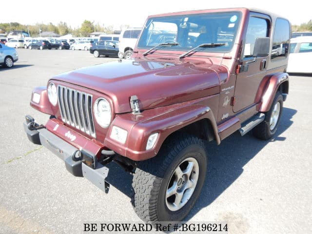 Used 2001 JEEP WRANGLER SAHARA HARD TOP/GF-TJ40S for Sale BG196214 - BE  FORWARD