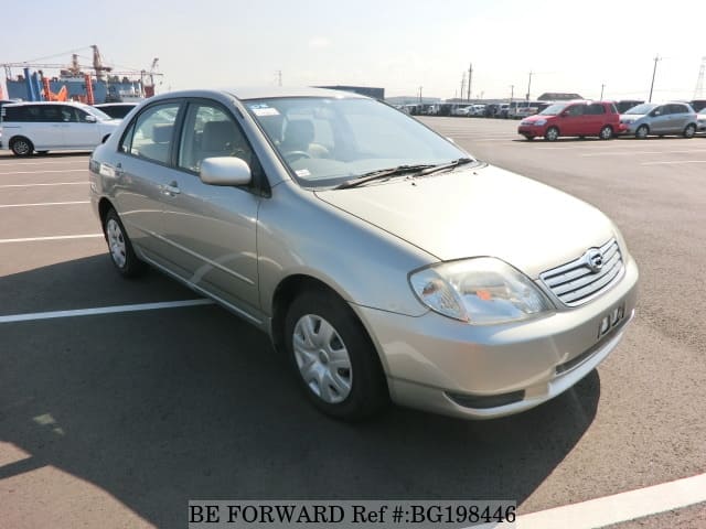 Used 2004 TOYOTA COROLLA SEDAN X/UA-NZE121 for Sale BG198446 - BE FORWARD