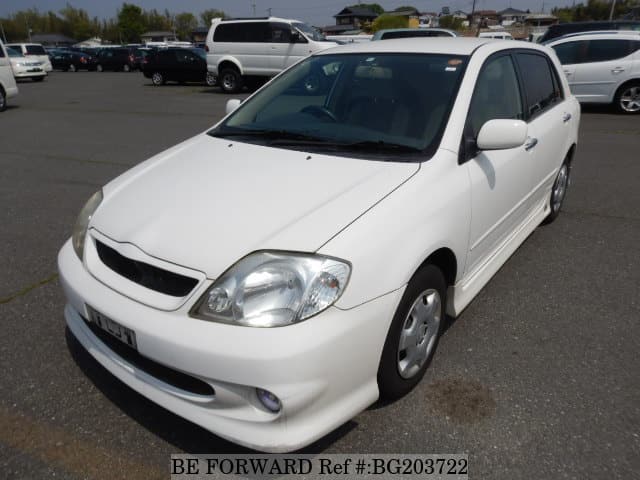 Подержанные 2002 TOYOTA ALLEX XS 150 G EDITION/TA-NZE121 на