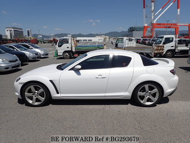 マツダ ABA-SE3P RX-8 トランク蓋 ホワイト Used 2006 MAZDA RX-8 TYPE E SAND BEIGE LEATHER PKG/ABA-SE3P for