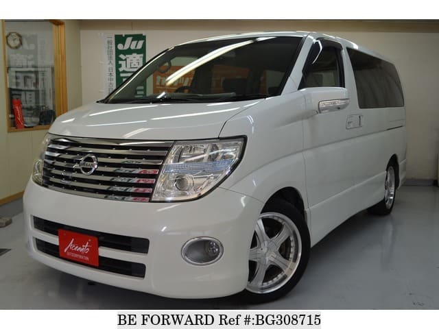 Used 2006 Nissan Elgrand 2 5 Highway Star Cba Me51 For Sale