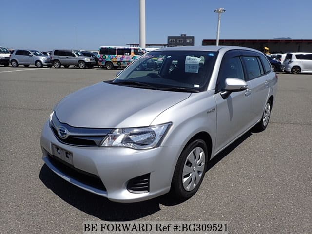 Used 2014 TOYOTA COROLLA FIELDER HYBRID /DAA-NKE165G for Sale BG309521