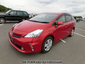 Used 2013 TOYOTA PRIUS ALPHA BG314446 for Sale