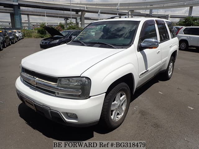 2008 white chevy trailblazer