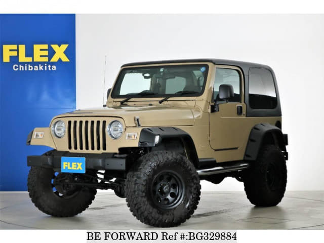 Used 2003 JEEP WRANGLER SAHARA HARD TOP/GH-TJ40S for Sale BG329884 - BE  FORWARD