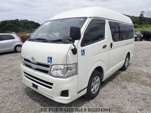 Used 2013 TOYOTA REGIUSACE VAN BG334984 for Sale