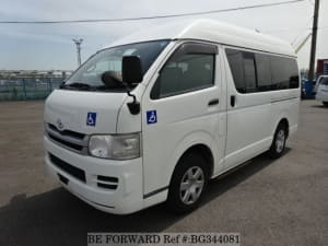 Used 2010 TOYOTA REGIUSACE VAN BG344081 for Sale