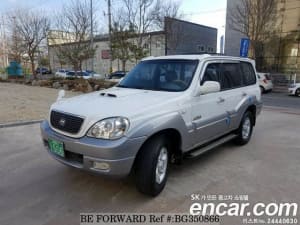 Used 2005 HYUNDAI TERRACAN BG350866 for Sale