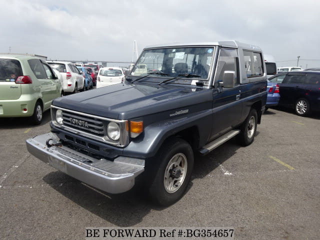 1992 TOYOTA LAND CRUISER ZX/U-HZJ73V BG354657 usados en venta - BE