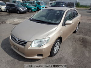 Used 2009 TOYOTA COROLLA AXIO BG357728 for Sale