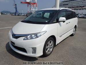 Used 2012 TOYOTA ESTIMA HYBRID X/DAA-AHR20W for Sale BG374475 - BE