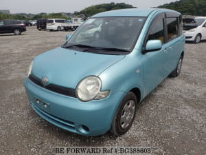 Used 2005 TOYOTA SIENTA BG388603 for Sale