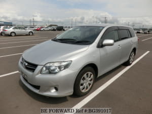 Used 2010 TOYOTA COROLLA FIELDER BG391017 for Sale