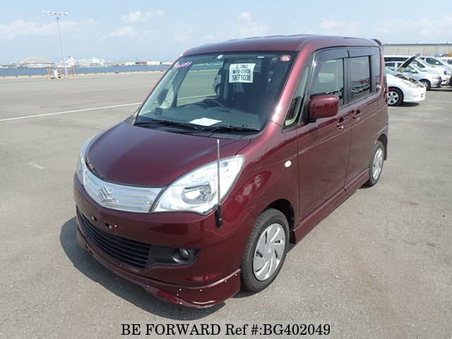 Коричневый suzuki solio