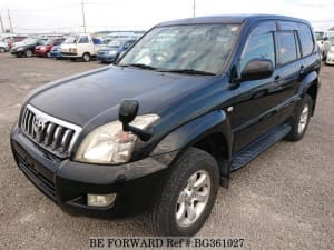 Used 2004 TOYOTA LAND CRUISER PRADO BG361027 for Sale