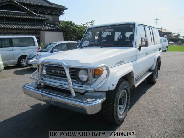 オーダー1 Used 1991 TOYOTA LAND CRUISER ZX /U-HZJ77HV for Sale BG408387 - BE