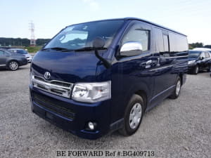 Used 2013 Toyota Hiace Van Super Gl Cbf Trh200v For Sale Bg409713 Be Forward