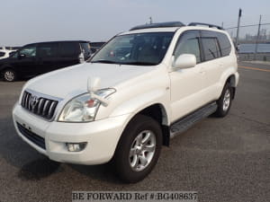 Used 2004 TOYOTA LAND CRUISER PRADO BG408637 for Sale