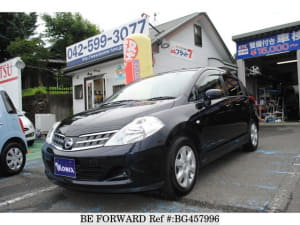 Used 2010 NISSAN TIIDA BG457996 for Sale