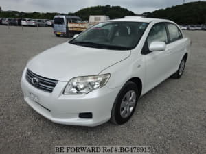 Used 2008 TOYOTA COROLLA AXIO BG476915 for Sale