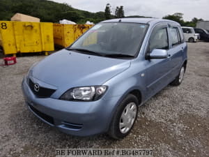 Used 2003 MAZDA DEMIO BG487797 for Sale