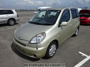 Used 2002 TOYOTA FUN CARGO BG487717 for Sale