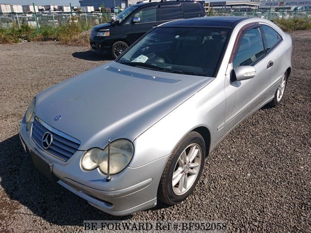 Used 2002 MERCEDES-BENZ C-CLASS C200 KOMPRESSOR SPORTS COUPE/GF-203745 for  Sale BF952058 - BE FORWARD