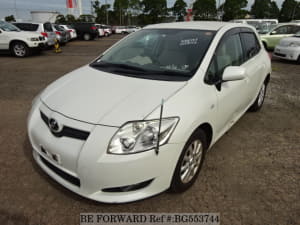 Used 2008 TOYOTA AURIS BG553744 for Sale