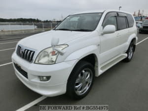 Used 2002 TOYOTA LAND CRUISER PRADO BG554975 for Sale