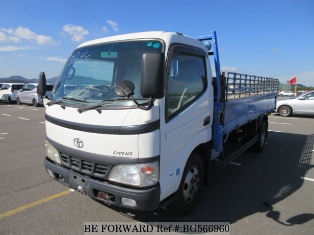 Used 2003 TOYOTA DYNA TRUCK/KK-XZU341 for Sale BG566960 BE FORWARD