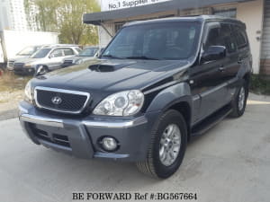 Used 2003 HYUNDAI TERRACAN BG567664 for Sale