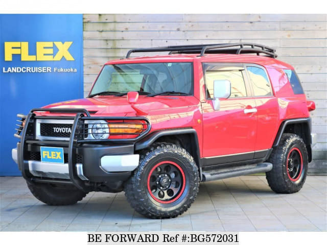Used 2012 Toyota Fj Cruiser 4 0 Red Color Package 4wd Cba Gsj15w