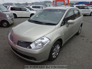 Used 2007 NISSAN TIIDA LATIO BG592642 for Sale