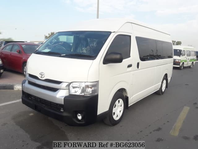 used toyota hiace commuter beforward