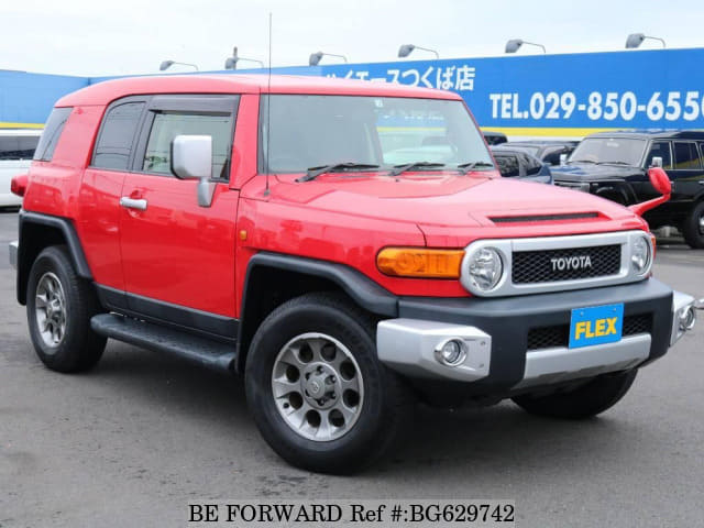 2012 Toyota Fj Cruiser 4 0 Red Color Package 4wd Cba Gsj15w
