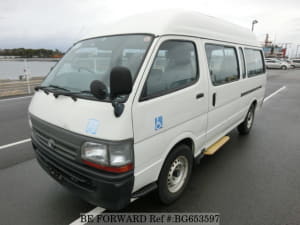 Used 2003 TOYOTA HIACE COMMUTER BG653597 for Sale