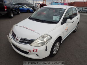 Used 2012 NISSAN TIIDA LATIO BG653730 for Sale