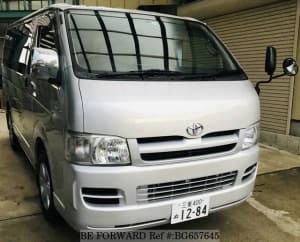 Used 2005 TOYOTA HIACE VAN BG657645 for Sale