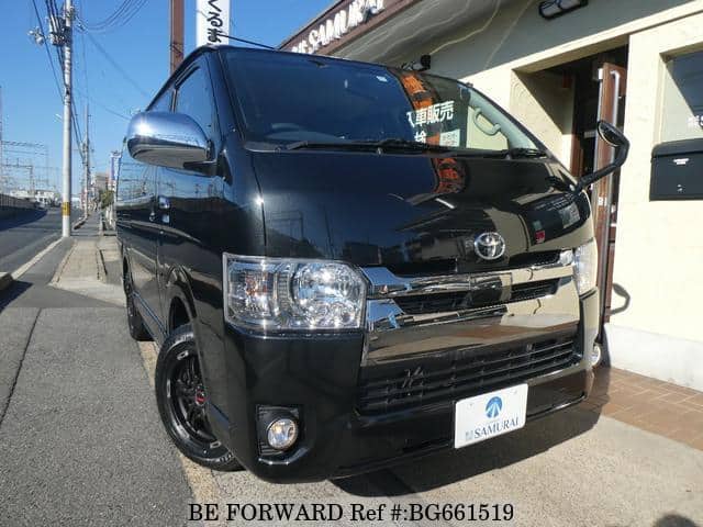 Used 2017 TOYOTA HIACE VAN SUPER GL for Sale BG661519 BE FORWARD