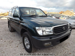 Used 2001 TOYOTA LAND CRUISER AMAZON BG674471 for Sale