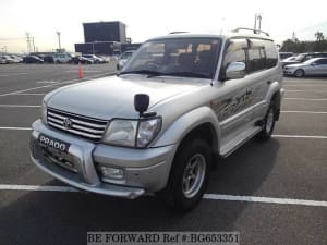 Used 1999 TOYOTA LAND CRUISER PRADO BG653351 for Sale