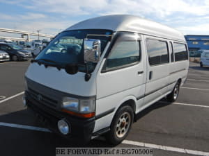 Used 2002 TOYOTA HIACE VAN BG705008 for Sale