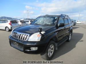 Used 2005 TOYOTA LAND CRUISER PRADO BG805942 for Sale