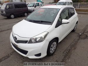 Used 2012 TOYOTA VITZ BG806442 for Sale