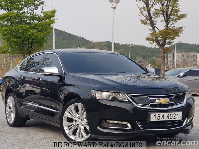 Used 2016 Chevrolet Impala For Sale Bg816721 Be Forward