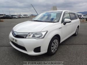 Used 2015 TOYOTA COROLLA FIELDER BG833874 for Sale