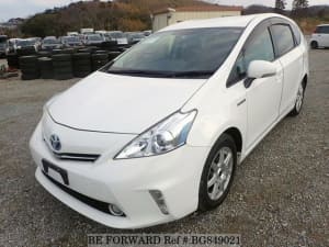 Used 2013 TOYOTA PRIUS ALPHA BG849021 for Sale