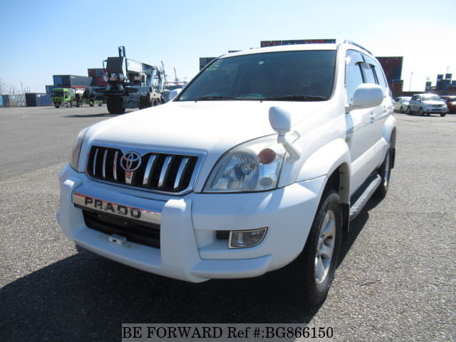 2005 TOYOTA LAND CRUISER PRADO TX/KN-KDJ120W d'occasion BG866150 - BE  FORWARD